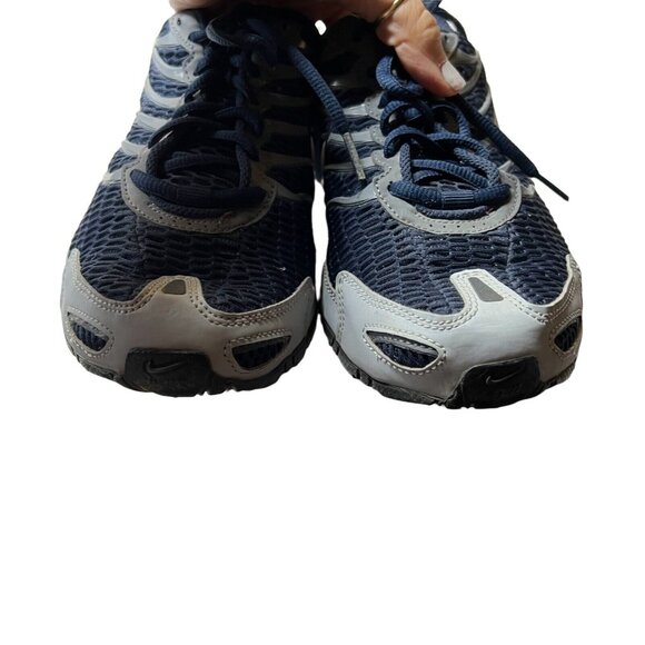 Nike Air Max shoes men's 7.5 Torch 4 Obsidian Blue Wolf Gray Running 343846-41 - Picture 5 of 7